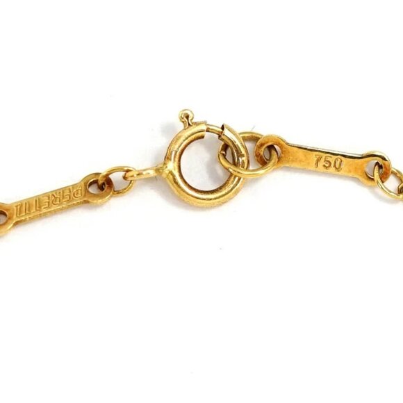 Tiffany & Co. Mini Teardrop Diamond .25ct Necklace 16" 18k Yellow Gold - Picture 6 of 7